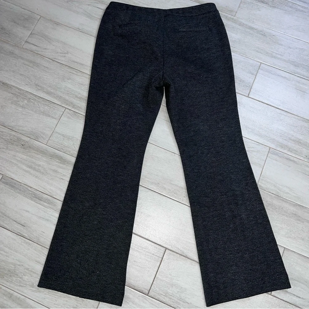 Lord & Taylor Gray and Black Pleated Wide Leg Business Pants, Women’s Size Large - Picture 5 of 6